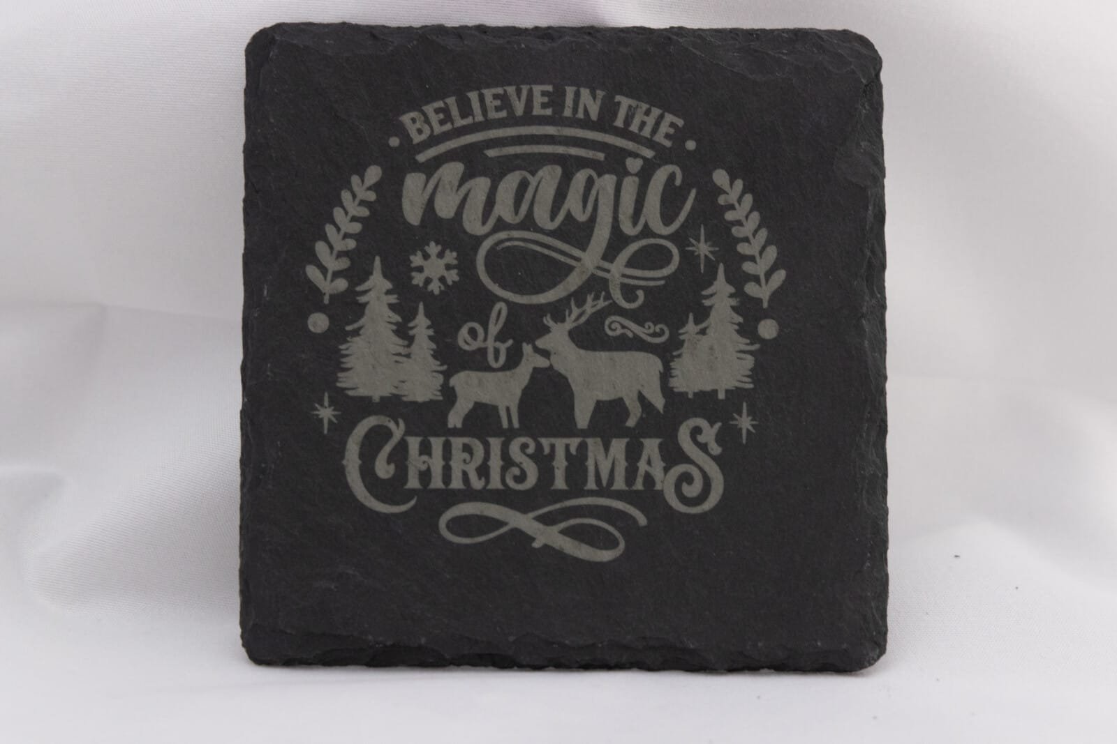 Slate Coaster – Christmas