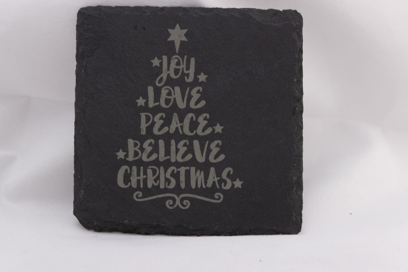 Slate Coaster – Christmas