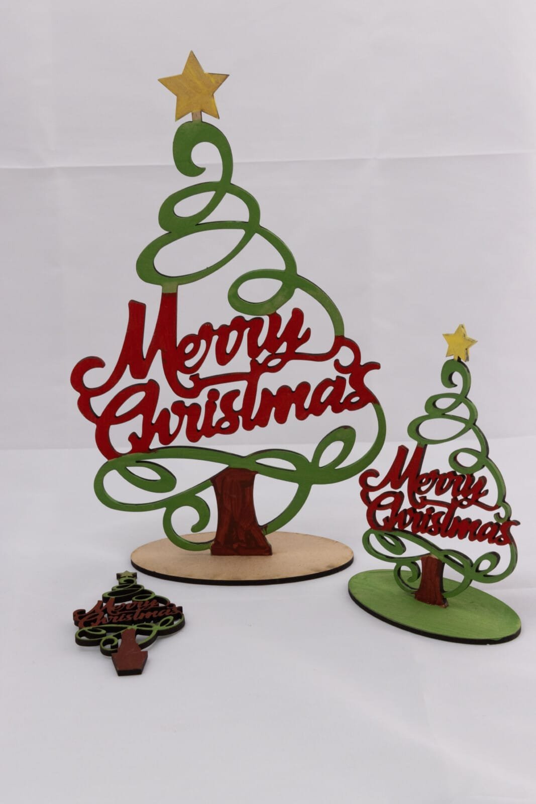 Merry Christmas Tree and Stand