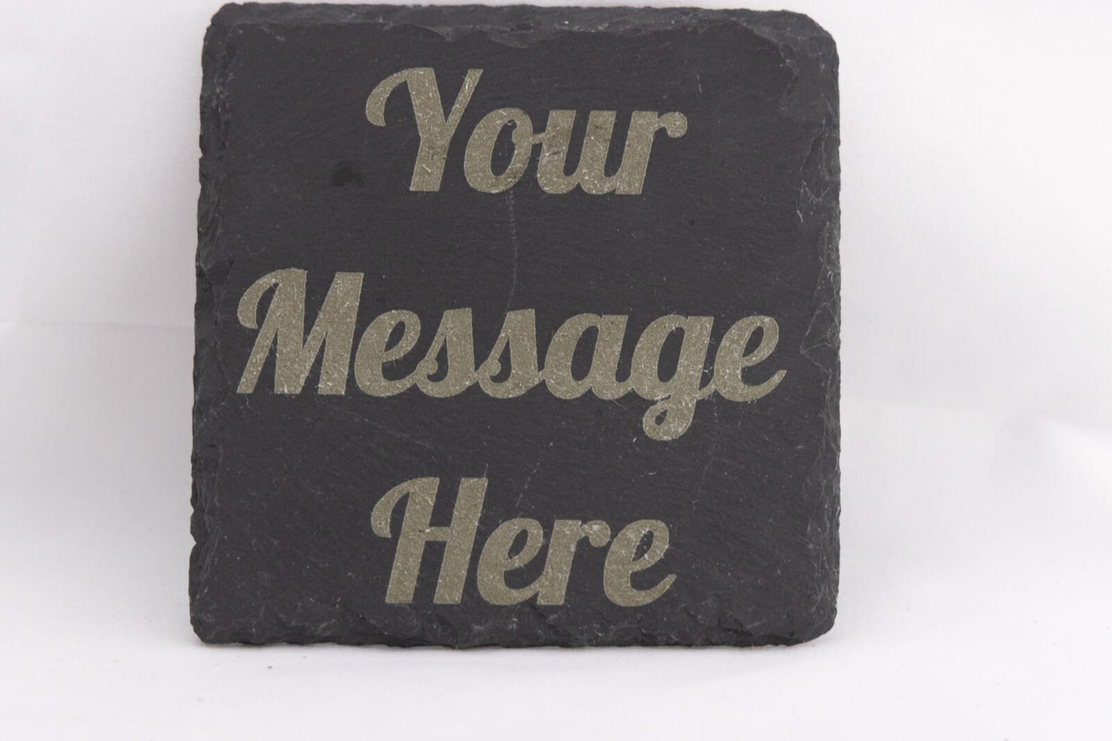 Slate Coaster – Your own message
