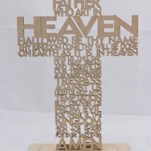 Lords Prayer and Stand