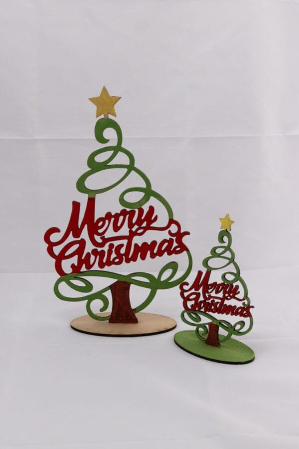 Merry Christmas Tree and Stand - Image 7