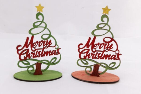 Merry Christmas Tree and Stand - Image 4
