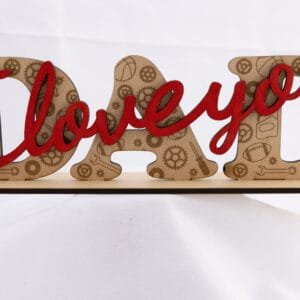 I Love You - Mum, Mom, Son and Dad