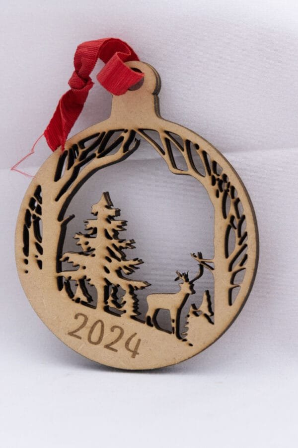 Christmas Scene Ornament - Image 3