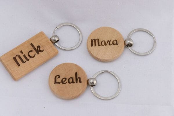 Wooden Keyring